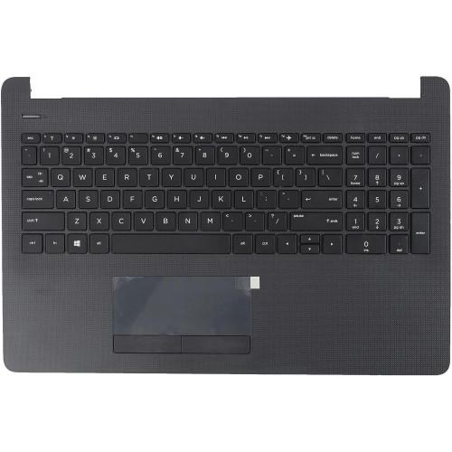 HP 15-BS 15-BW 15T-BR 15T-BS 15Z-BW 15G-BR 15G-BX US keyboard palmrest black