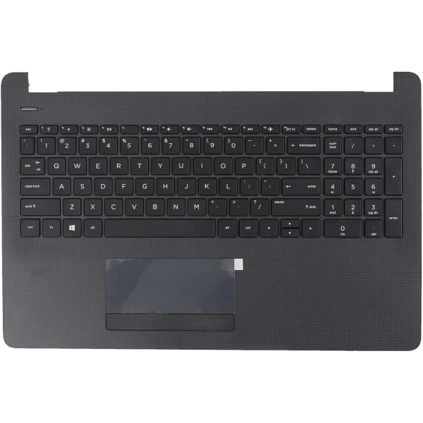 HP 15-BS 15-BW 15T-BR 15T-BS 15Z-BW 15G-BR 15G-BX US keyboard palmrest black - main product image