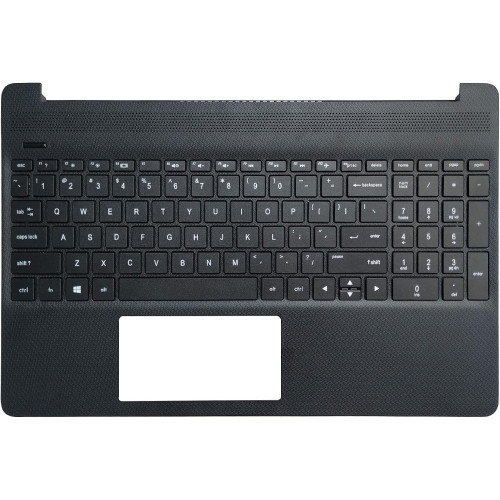 HP 15-EF 15S-EQ 15S-FQ 15-DY TPN-Q222 L89859-001 US keyboard palmrest black