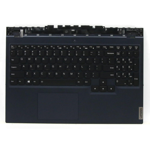 Lenovo Legion 5-15ITH6H, 5-15ITH6, 5-15ACH6H, 5-15ACH6, 5-15ACH6A, Y7000 2021, backlit US keyboard palmrest blue