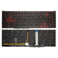 Acer AN517-53 AN517-54 AN517-41 PH315-53 PH315-54 PH317-54 red slim backlit US keyboard