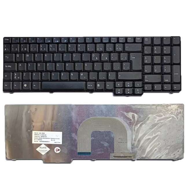 Acer AS9800 9800 9810 9813 NSK-AF10F 9J.N8782.10F Canadian French CF keyboard - main product image