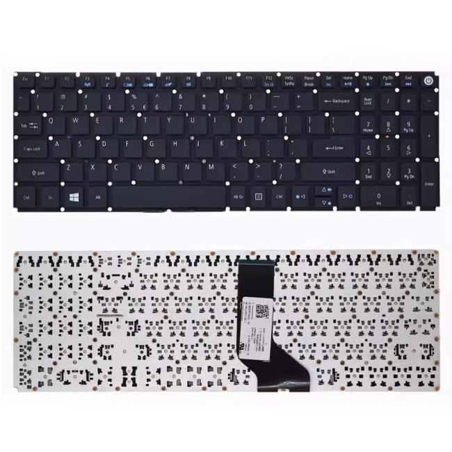 Acer E5-575 E5-576 E5-722 E5-772 E5-774 F5-572 F5-573 blue word US keyboard OEM - main product image