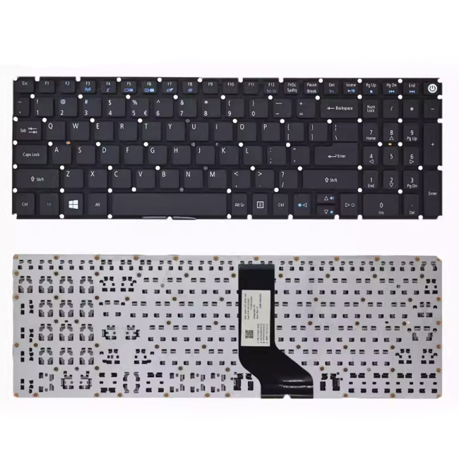 Acer E5-575 E5-576 E5-722 E5-772 E5-774 F5-572 F5-573 blue word US keyboard original - main product image