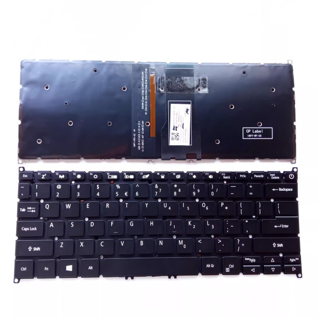 Acer Swift 3 SF314-41 SF314-54 SF314-55 SF314-511 power backlit US keyboard - main product image