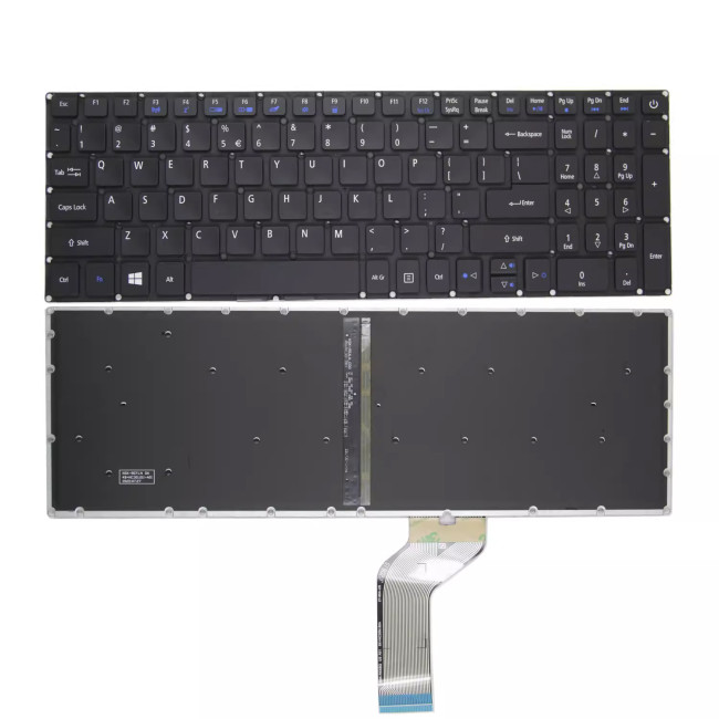 Acer VN7-571 VN7-572 VN7-591 VN7-592 VN7-791 VN7-792 K50-20 ES1-572 backlit US keyboard - main product image