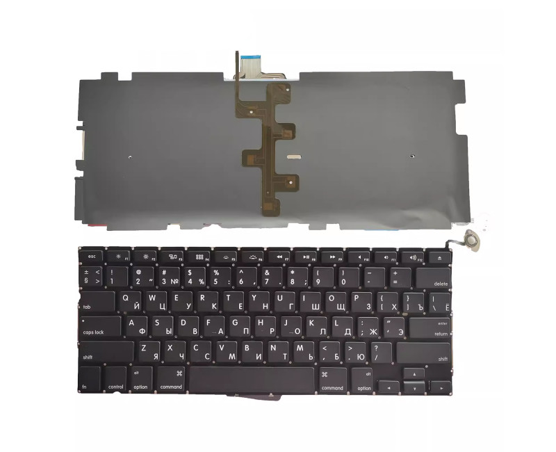 APPLE Macbook pro 13 A1278 backlit Russian RU keyboard
