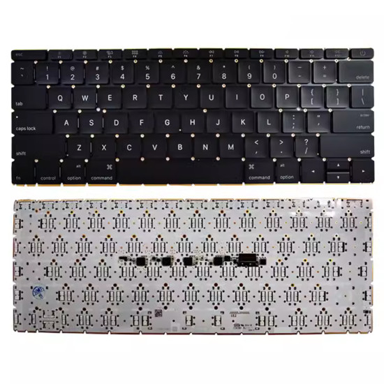 Apple macbook A1534 2015, backlit US keyboard - main product image