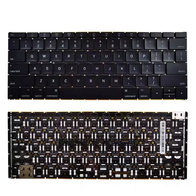 Apple macbook A1534 2017 backlit US keyboard - main product image