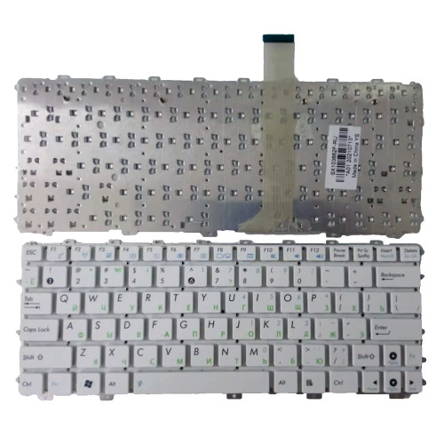 Asus 1025 1025C 1015 1015P 1015PE 1015B X101H X101CH white Russian RU keyboard - main product image