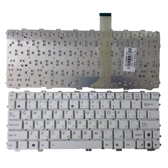 Asus 1025 1025C 1015 1015P 1015PE 1015B X101H X101CH white Russian RU keyboard - main product image