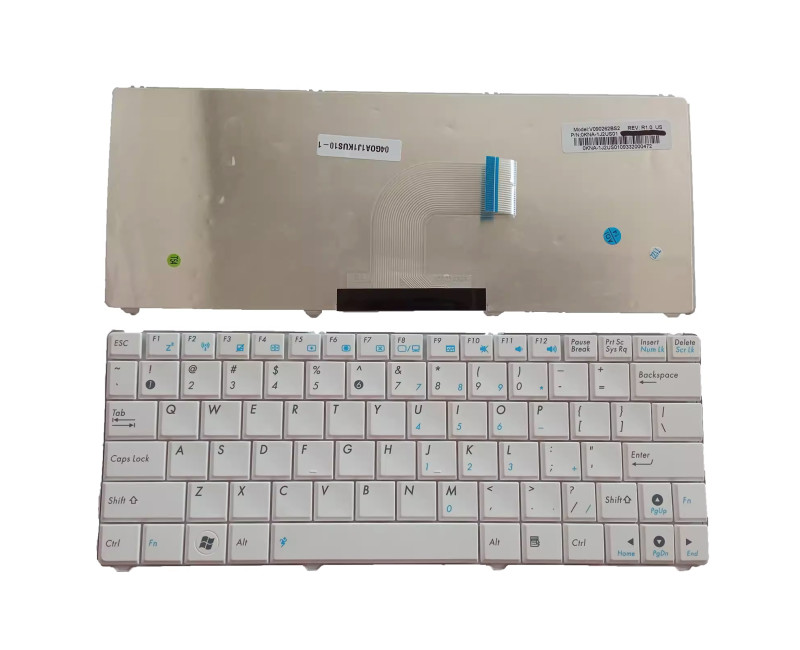 Asus 1101HA N10 N10J N10E N10JB N10JC N10VN N10A white US keyboard - additional view 