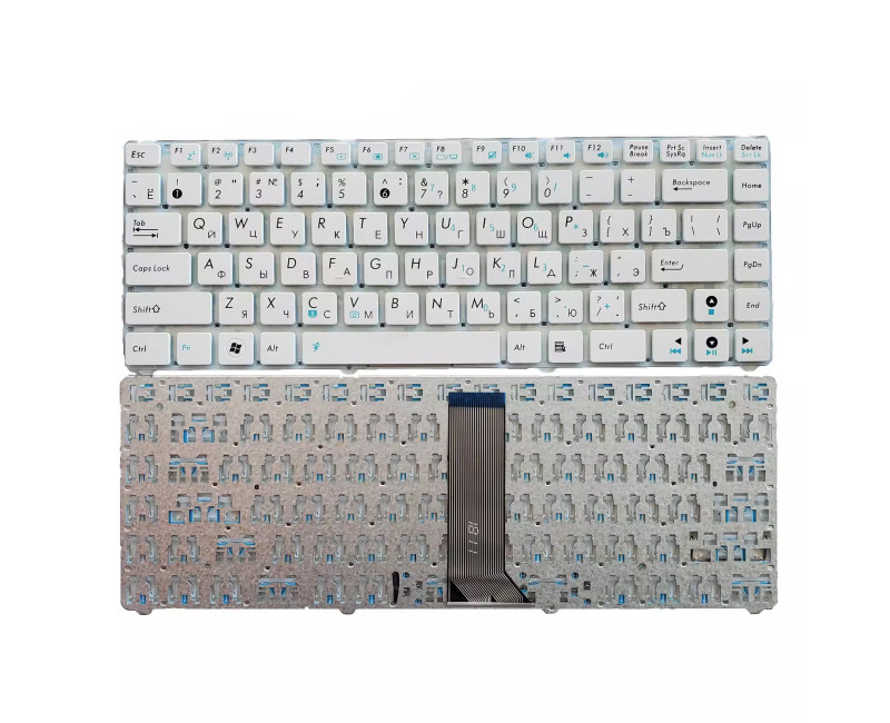 ASUS 1215 1215B 1215P 1215N 1215T 1225B 1225C white Russian RU keyboard