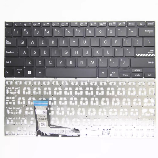 Asus 14 Pro VivoBook14 X1402 M1402 X1403Z X1402Z black US keyboard - main product image