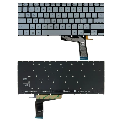 Asus 14 Pro VivoBook14 X1402, M1402, X1403Z, X1402Z, blue backlit US keyboard