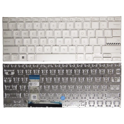 Asus 14 Pro VivoBook14 X1402 M1402 X1403Z X1402Z silver US keyboard