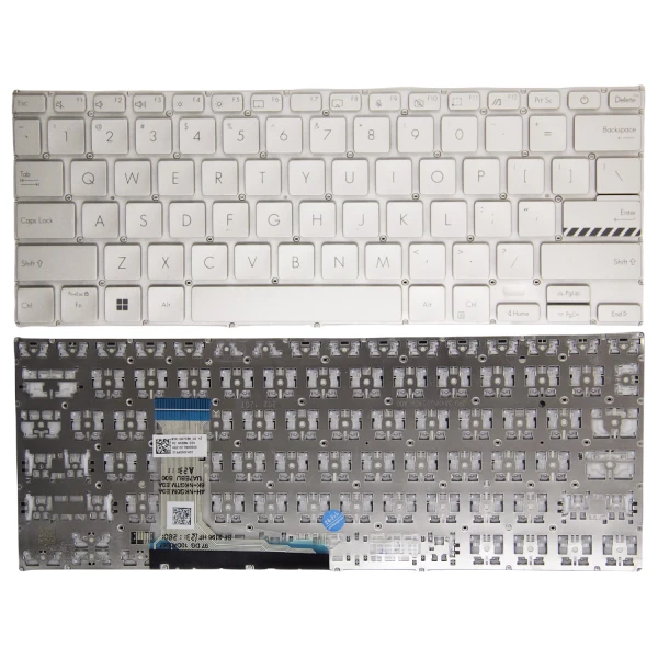 Asus 14 Pro VivoBook14 X1402 M1402 X1403Z X1402Z silver US keyboard - main product image
