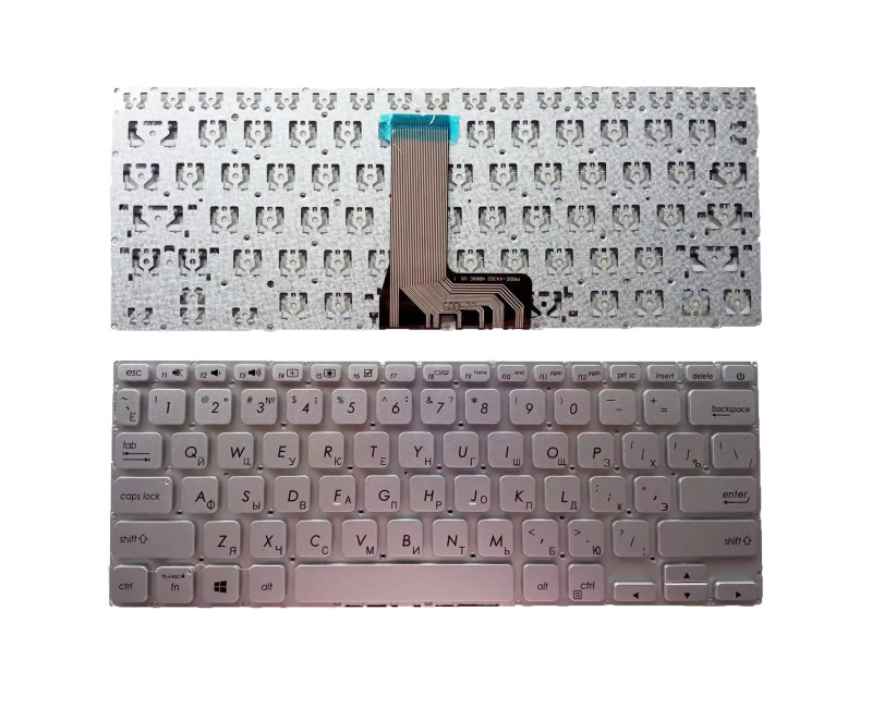 ASUS A412 A412D A412FL DA X412 X412F X412FA X412U silver Russian RU keyboard
