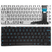 Asus Chromebook C201, C201P, C201PA, C202, C202S, C202SA, C202SA-YS01, US keyboard blue