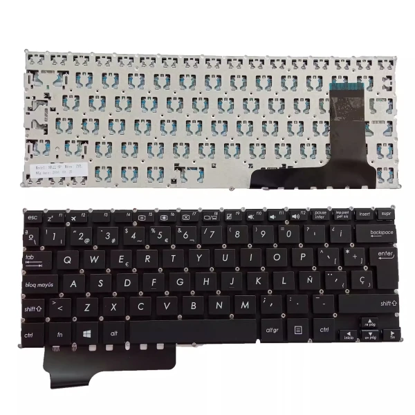 Asus E202 E205 E202S E202SA X205 TP201SA Spanish SP keyboard - main product image
