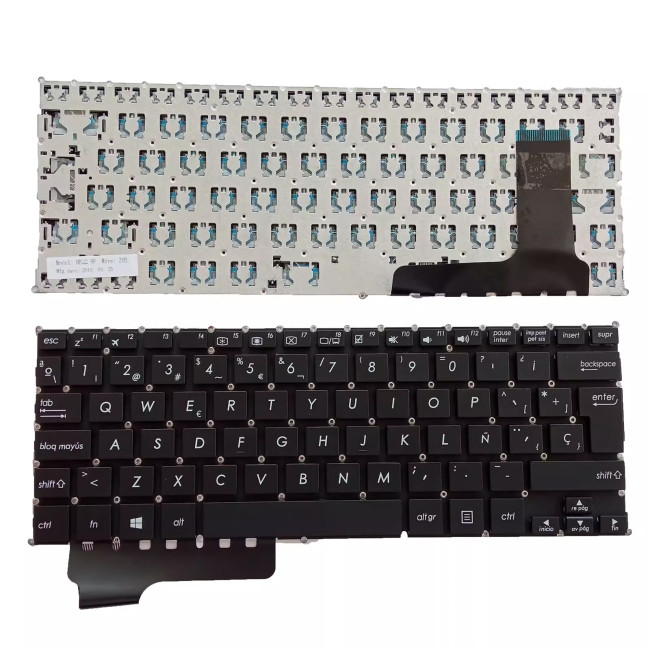 Asus E202 E205 E202S E202SA X205 TP201SA Spanish SP keyboard - main product image