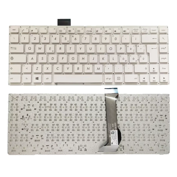 Asus E402 E402M E402MA E402SA E402S E403SA white Italian IT keyboard - main product image