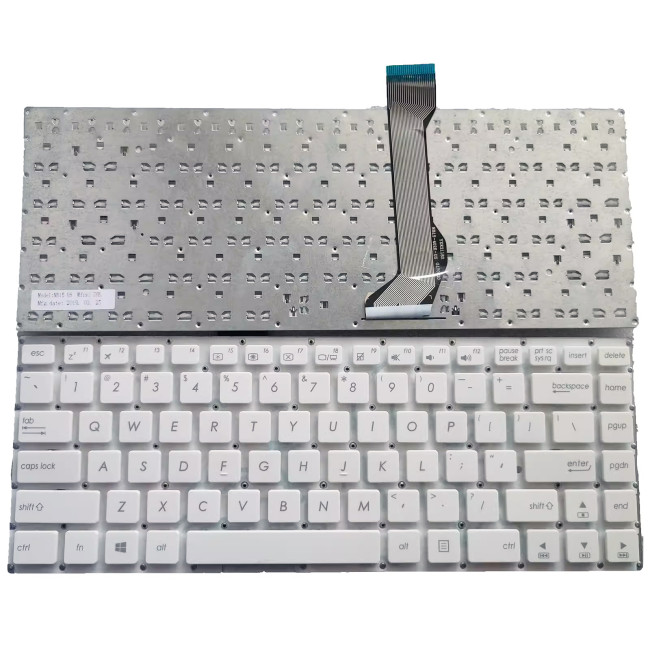 Asus E402 E402M E402MA E402SA E402S E403SA white US keyboard - main product image