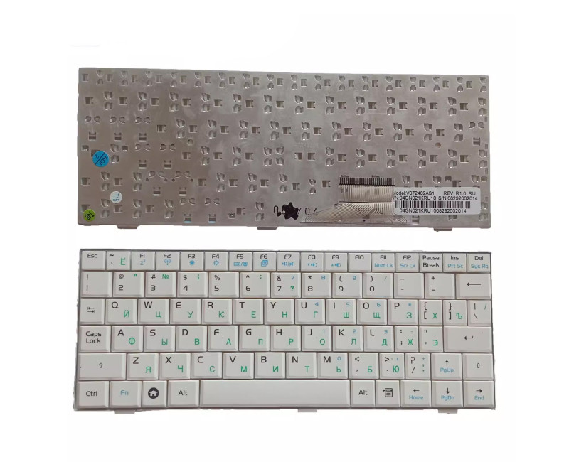 ASUS EPC 700 700HA 701SD 900 702 2G 8G white Russian RU keyboard