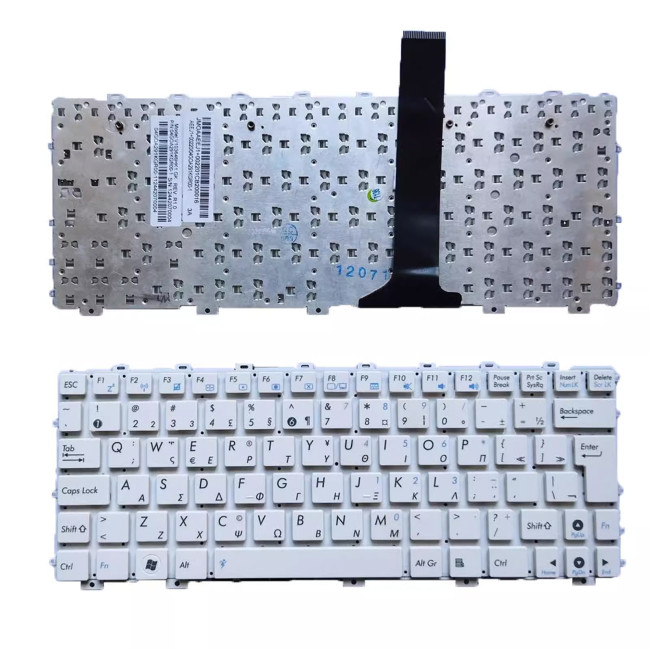 Asus Eee PC 1025 1025C 1015 1015P 1015PE 1015B X101H X101CH white Greek GK keyboard - main product image