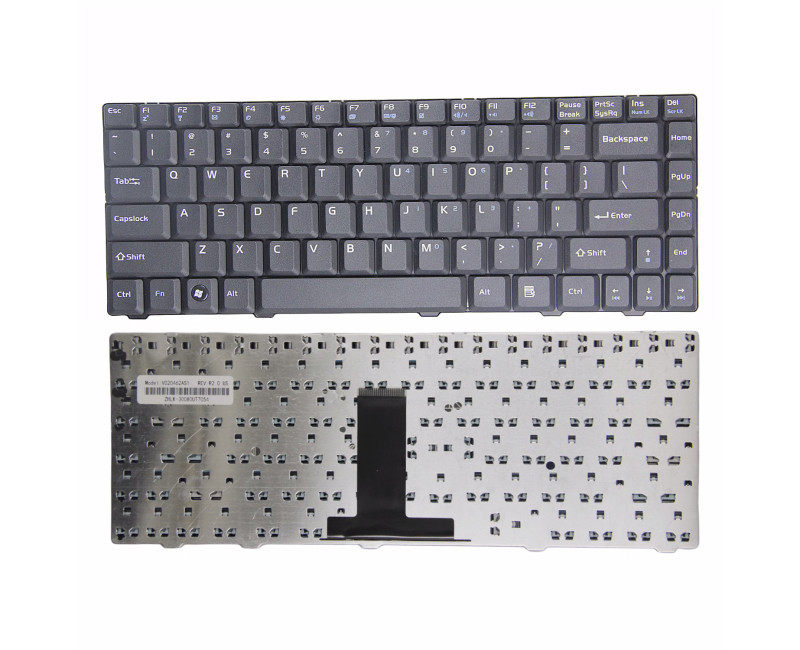 Asus F80C F80CR X85S F83C F83T X88S X85S X85V X88S black US keyboard OEM - additional view 