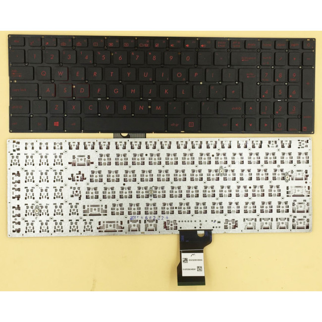 Asus FX502 N541 Q501, ROG G501, ZenBook Pro UX501 UK keyboard - main product image