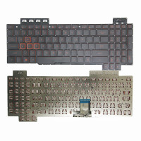 Asus FX80, FZ80, ZX80, GL703G, FX86, FX80S, FX504, FX505, FX95, FX705, red US keyboard