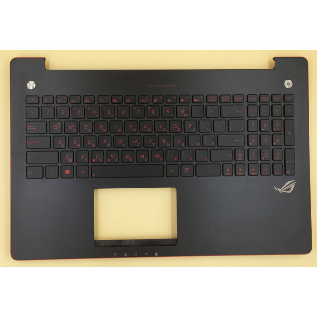 Asus G550 G550JK N550 backlit Bulgarian BG keyboard palmrest 90NB04L3-R31BG0 - main product image