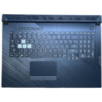 Asus Rog G731 G712 GL731 8pin backlit US keyboard palmrest black