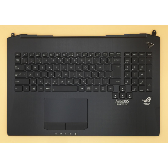 Asus G750 G750JH G750JM G750JS G750JW G750JX G750JZ backlit Japanese JP keyboard palmrest - main product image