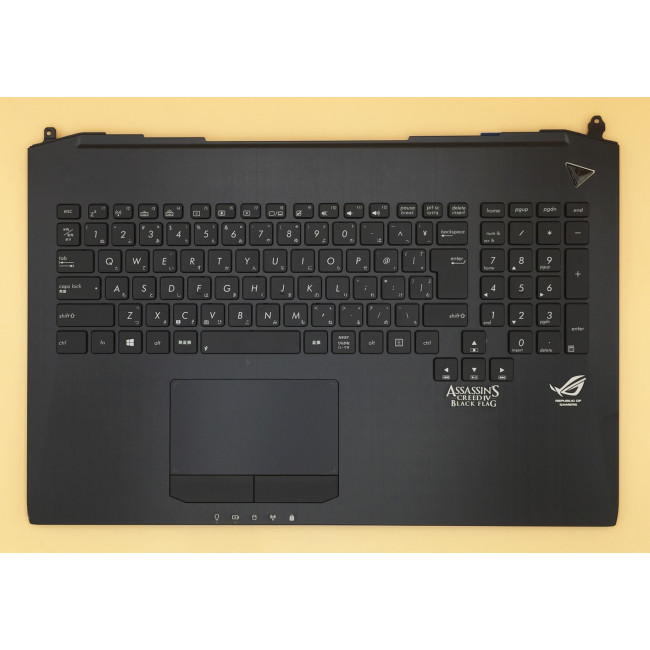 Asus G750 G750JH G750JM G750JS G750JW G750JX G750JZ backlit Japanese JP keyboard palmrest - main product image
