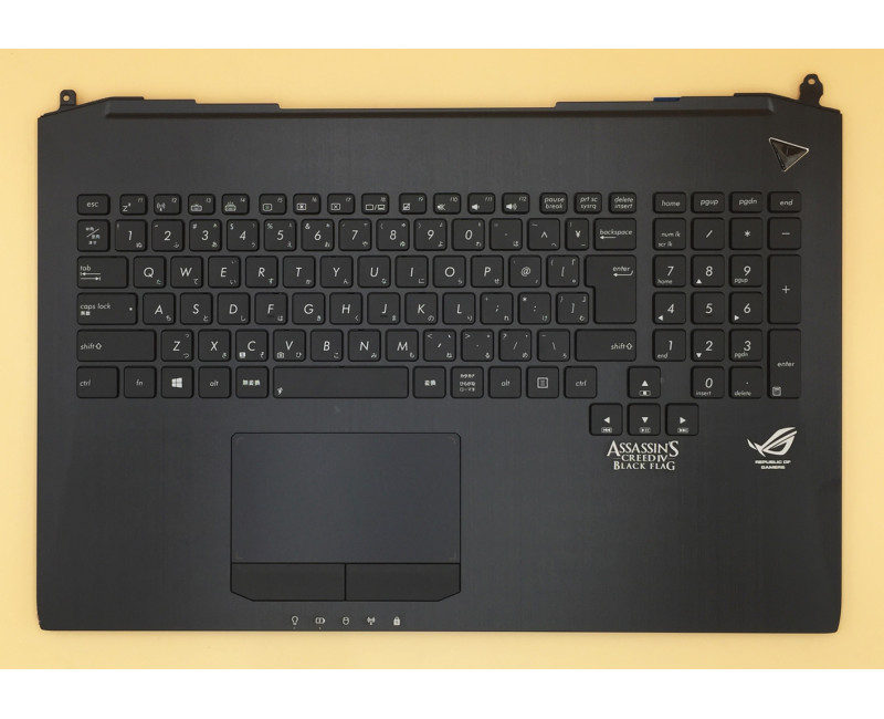 ASUS G750 G750JH G750JM G750JS G750JW G750JX G750JZ backlit Japanese JP keyboard palmrest