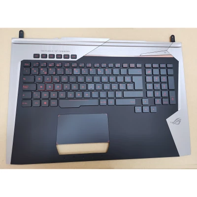 Asus G752 G752VM G752VS backlit Belgian BE keyboard palmrest 90NB0D61-R30BE0
