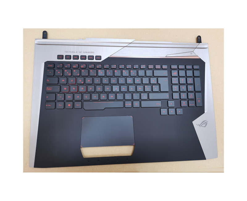 ASUS G752 G752VM G752VS backlit Belgian BE keyboard palmrest 90NB0D61-R30BE0 - additional view 