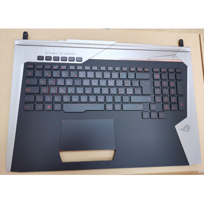 ASUS G752 G752VM G752VS backlit Swiss SW keyboard palmrest original 90NB0D61-R30SF0