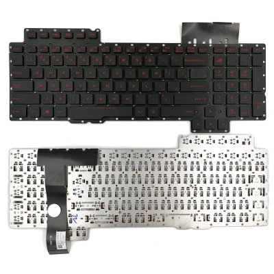 Asus G752 S6700 S6820 G752V G752VS GFX72V red backlit Farsi FS keyboard 0KNB0-E610FS00