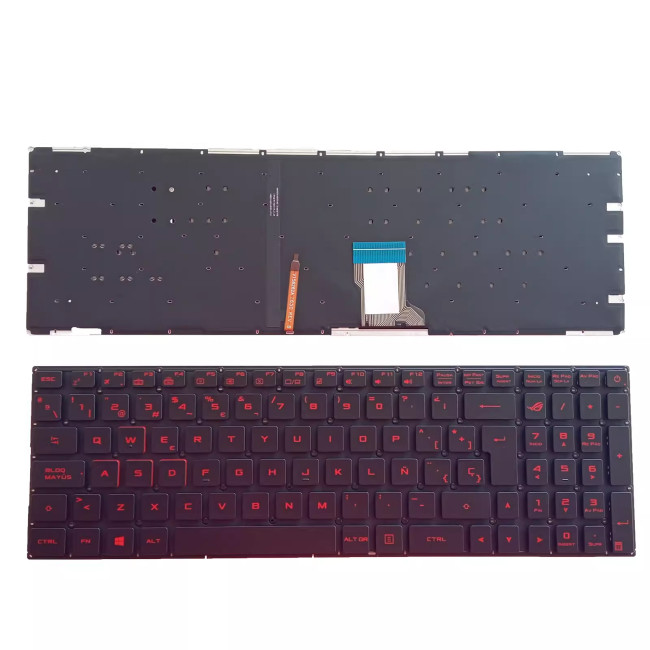 Asus GL502 GL502VM GL502VT GL502VS GL502VY backlit Spanish SP keyboard - main product image