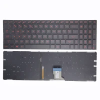 Asus GL502 GL702 S5VS S7VT FX502 FX60VM ZX60V G502VM red backlit US keyboard