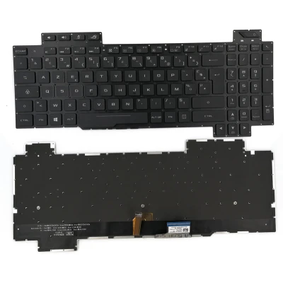 Asus GL703G GL703GS GL703GM backlit French FR keyboard AEB9BF00010 original