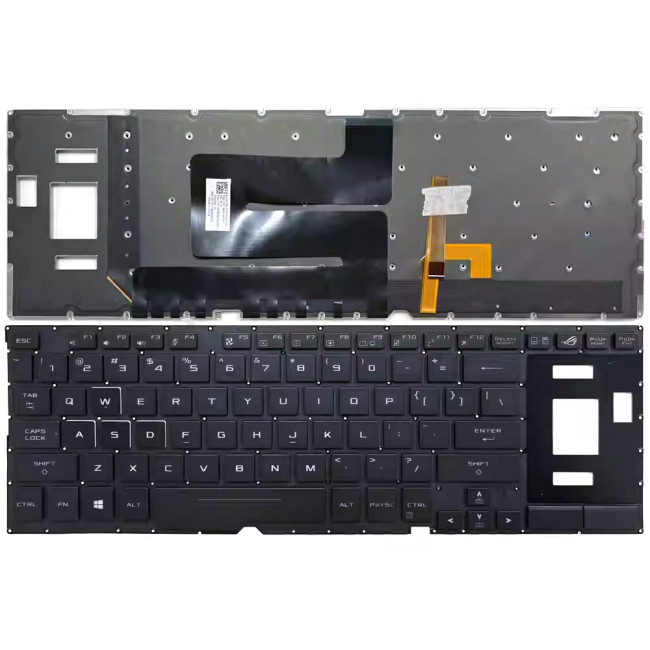 Asus GX535, GX535G, GX535GV, GX535GW, 4-zone RGB backlit US keyboard - main product image