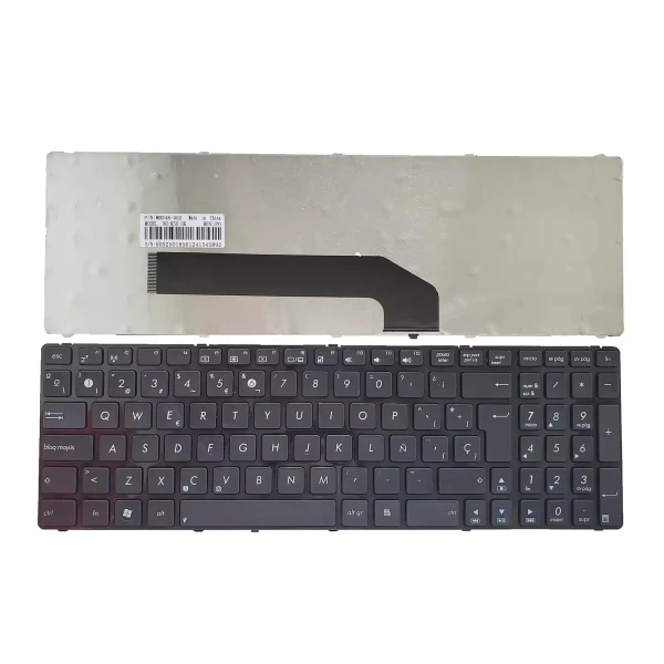Asus K50 K51 K60 K50AB K50AD K50AF K50IN K50IJ Spanish SP keyboard - main product image