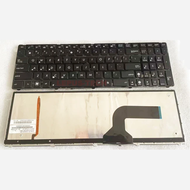 Asus K52 N53S A53S X53S X54H X55V K55D K54H K53S G73 G60 R503C Series US backlit keyboard - main product image
