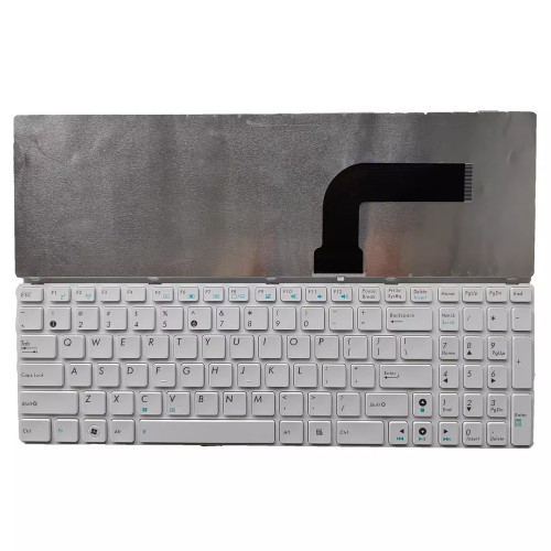 Asus K52 N53S A53S X53S X54H X55V K55D K54H K53S white US keyboard - additional view 