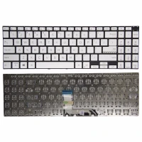 Asus M3500 M6500 K6500 K3500 K3502 X3500 silver US keyboard