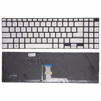 Asus M3500 M6500 K6500 K3500 K3502 X3500 silver backlit US keyboard